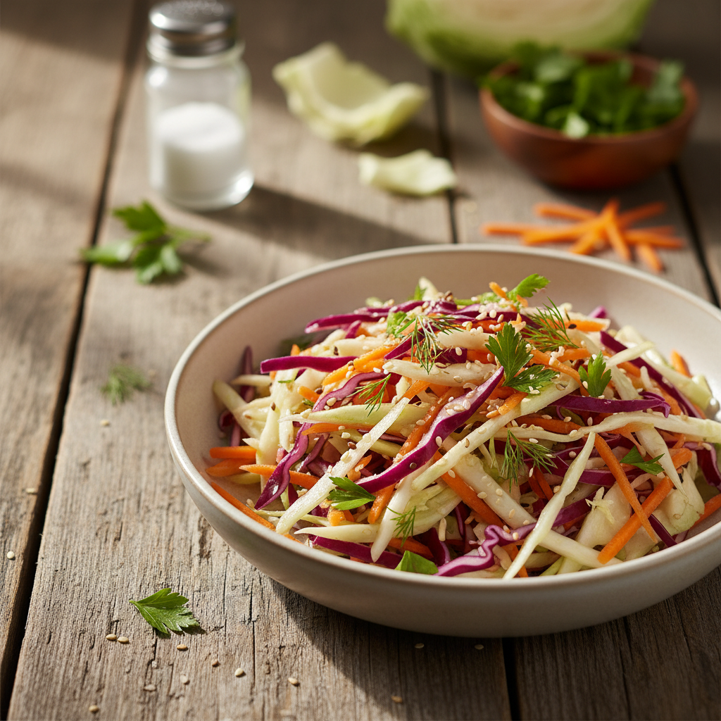 Kaip paruošti gaivias kopūstų salotas: patarimai ir receptai