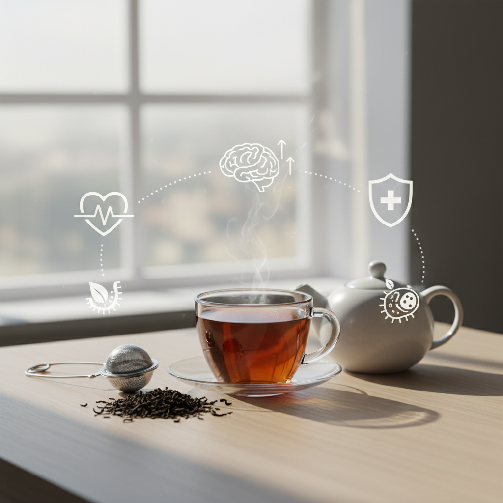 Kuo gali būti naudinga juoda arbata kasdienėje mityboje