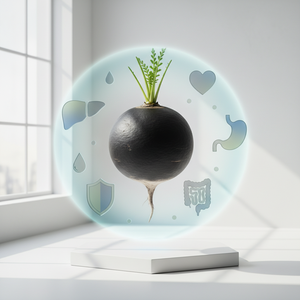 Kuo naudingas juodasis ridikas ir kodėl verta jį įtraukti į racioną