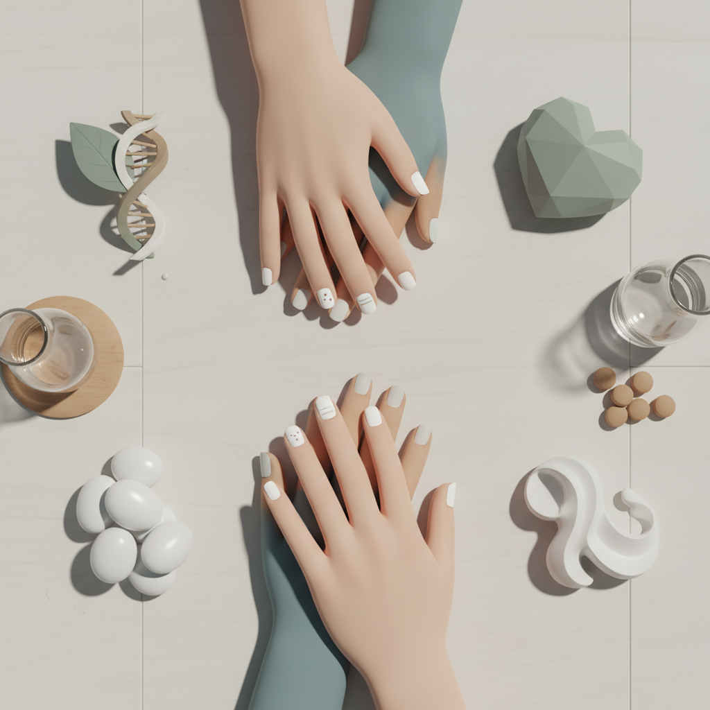 Balti nagai: ką tai sako apie jūsų sveikatą?