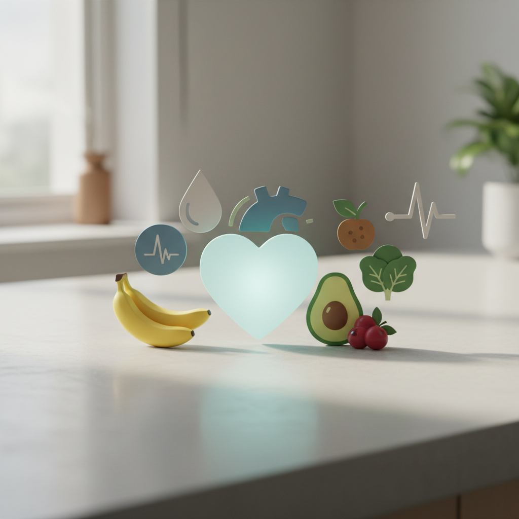 Daugiausia kalio turintys produktai: ką valgyti širdžiai?