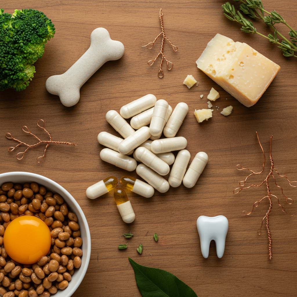 Gydytoja apie vitaminą K2: kodėl jis būtinas kiekvienam?