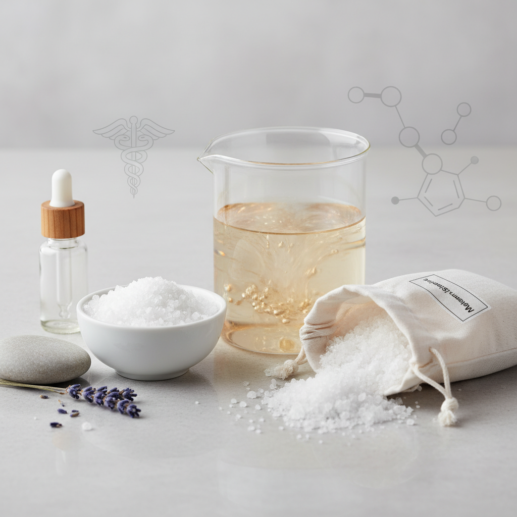 Epsom druska: kodėl šią priemonę verta turėti namuose?