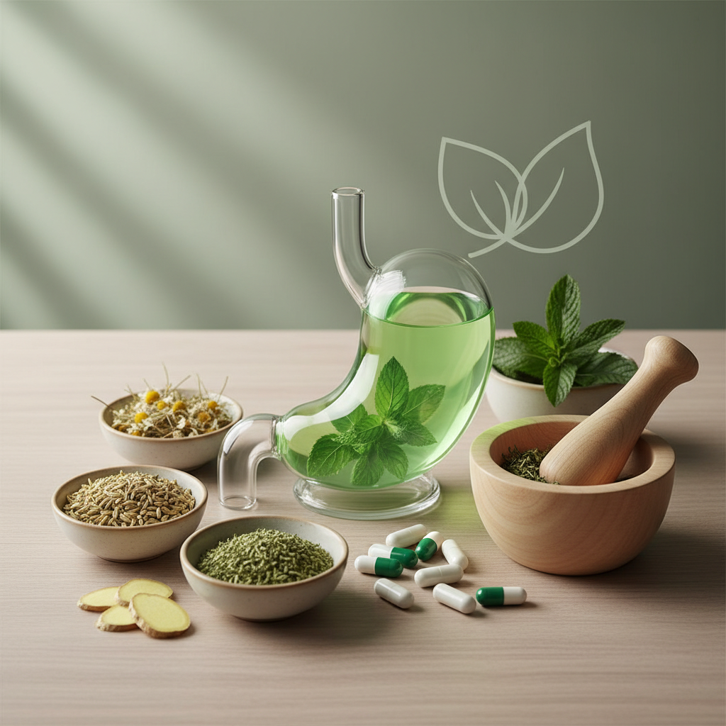 Geriausios žolelės nuo DŽS: kas padės nuraminti pilvą