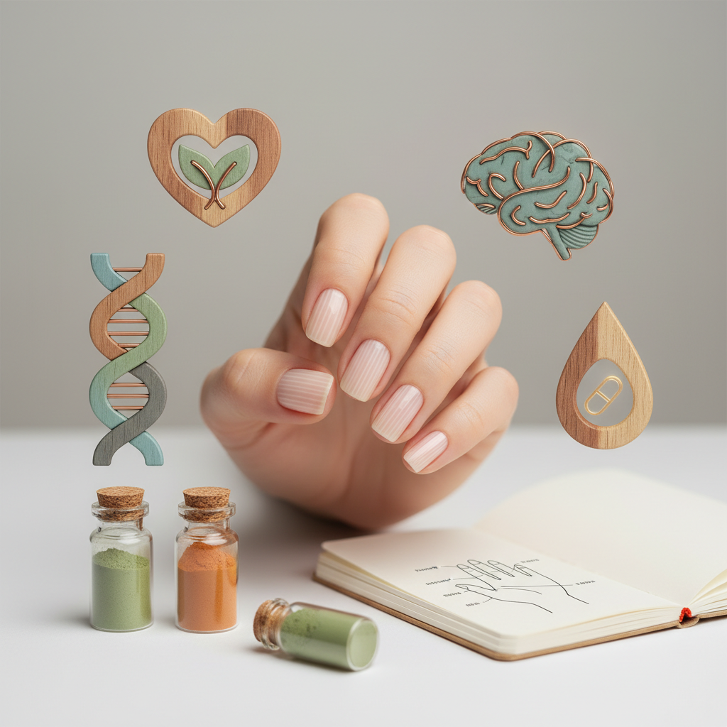 Ką sako vertikalios linijos ant nagų: gydytojos įspėjimas