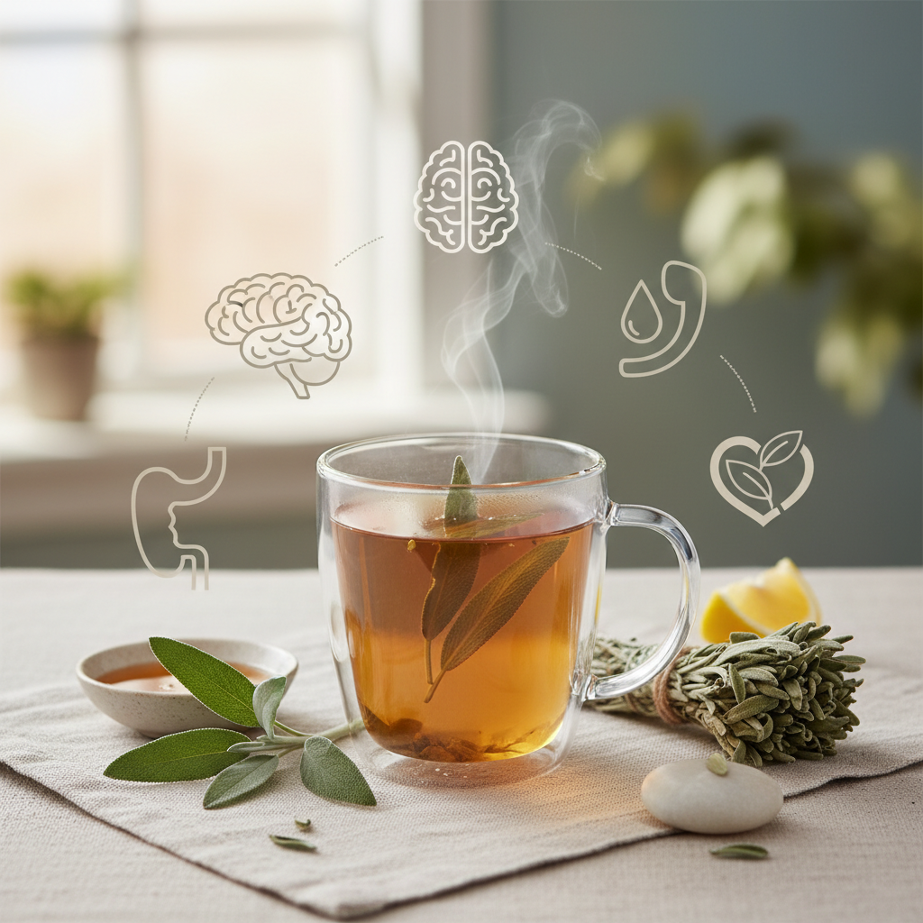 Šalavijų arbata: kokias sveikatos bėdas padeda įveikti?