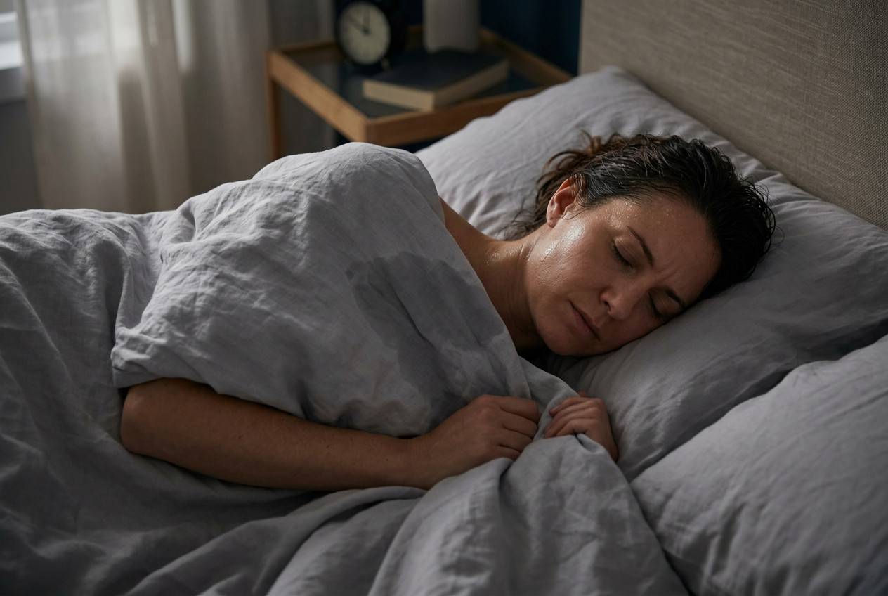 Naktinis prakaitavimas: kada tai yra problema?