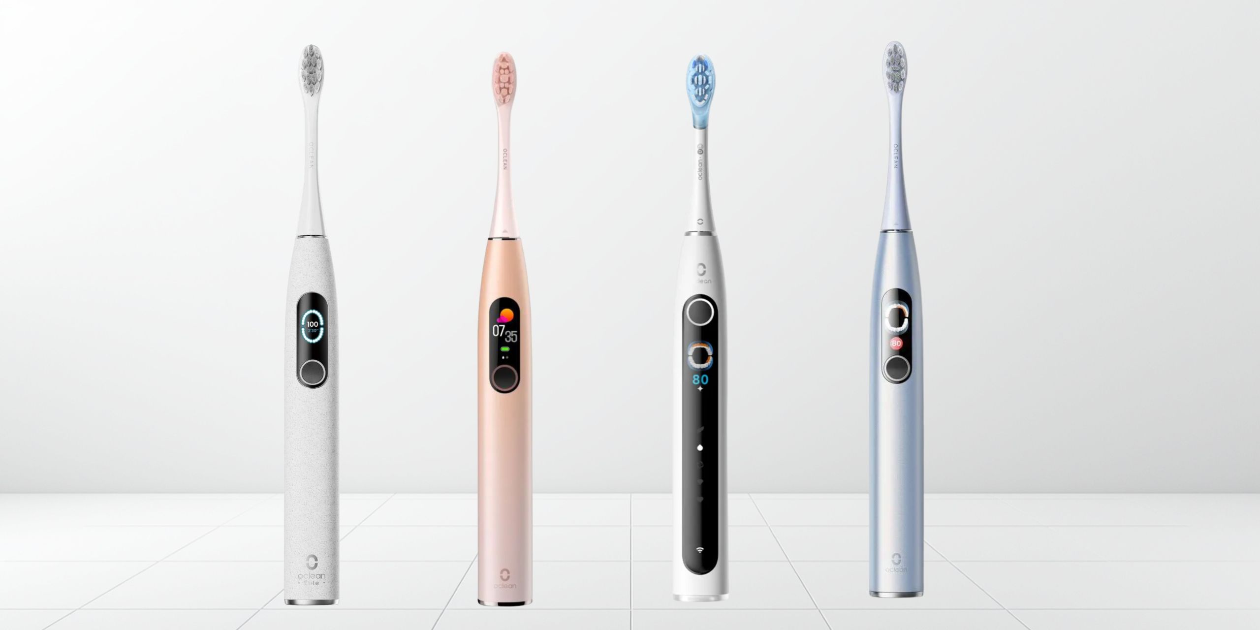 Oclean X Pro, X Pro Elite, X Pro Digital ar X Pro 20: kurį elektrinį dantų šepetėlį rinktis?